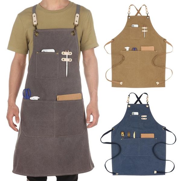 aprons women men half-length chef apron with pockets waterdrop resistant cotton canvas cross back adjustable hairstylist kitchen bbq
aprons women men half-length chef apron with pockets waterdrop resistant cotton canvas cross back adjustable hairstylist kitchen bbq