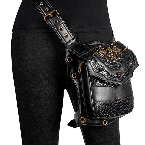 pu leather rivet women drop leg bag steampunk retro rock waist belt men motorcycle crossbody shoulder bags phone pouch
pu leather rivet women drop leg bag steampunk retro rock waist belt men motorcycle crossbody shoulder bags phone pouch