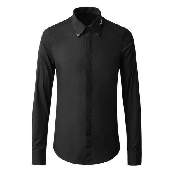 tee polo shirt long sleeve mens diamond solid color slim fit male shirts casual plus size 4xl, White;black
tee polo shirt long sleeve mens diamond solid color slim fit male shirts casual plus size 4xl, White;black