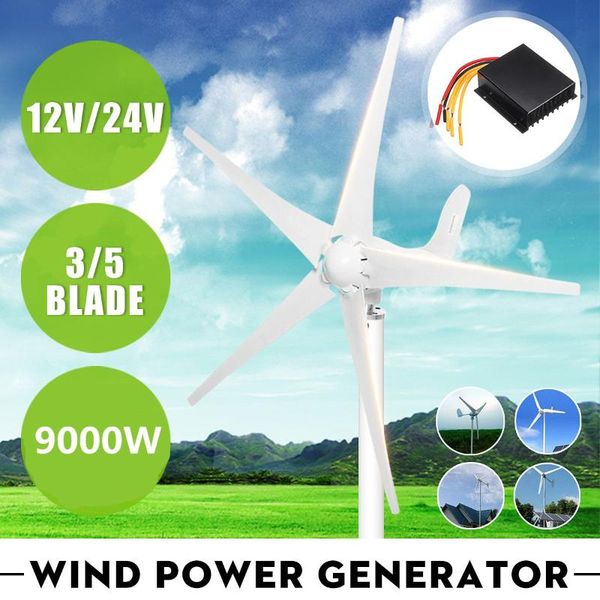 smart home control 12v 24v 9000w 3/5 wind blades option turbines generator with waterproof charge controller fit for or camping
smart home control 12v 24v 9000w 3/5 wind blades option turbines generator with waterproof charge controller fit for or camping
