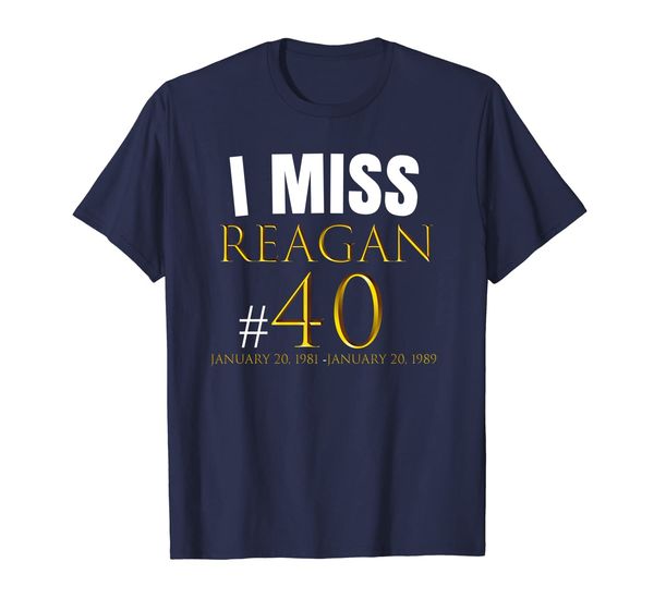 mens i miss reagan president ronald reagan shirt outfit gift, White;black 
mens i miss reagan president ronald reagan shirt outfit gift, White;black