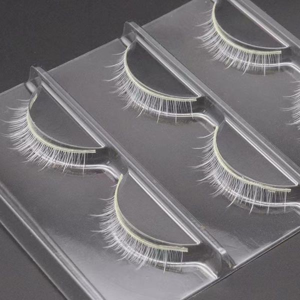 white short natural cross tail false eyelashes cosplay 3 pairs of animation painting
white short natural cross tail false eyelashes cosplay 3 pairs of animation painting