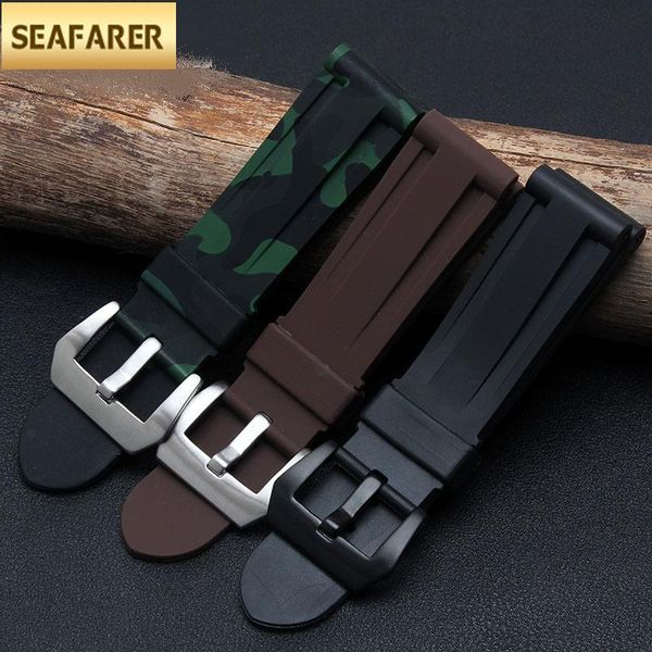 watch bands waterproof rubber band adapter pam00362 |00233|00024 22 24mm watchband sport, Black;brown
watch bands waterproof rubber band adapter pam00362 |00233|00024 22 24mm watchband sport, Black;brown