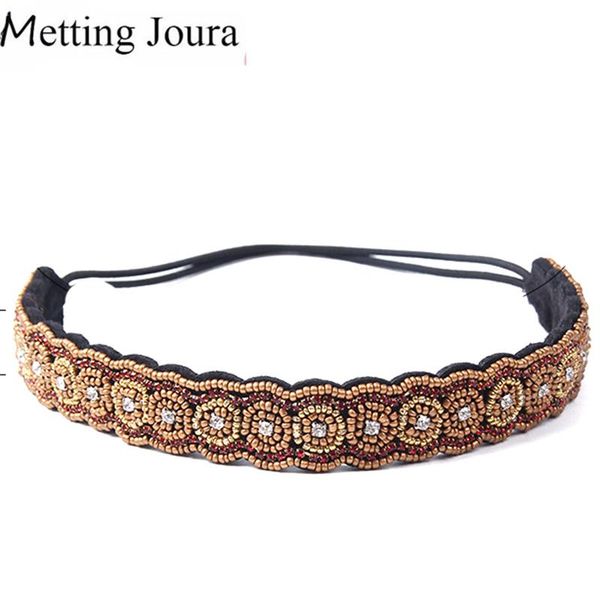 metting joura vintage bohemian ethnic gold seed beads flower headband party handmade elastic kitted hair band accessory accessories
metting joura vintage bohemian ethnic gold seed beads flower headband party handmade elastic kitted hair band accessory accessories