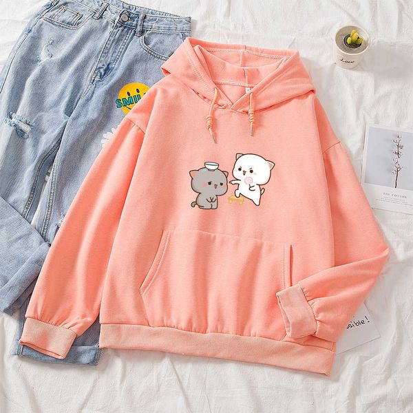 cartoon cat hoodie harajuku funny hoodies women ullzang cute korean style autumn winter kawaii sweatshirt 90s hoody female girls y0820, Black
cartoon cat hoodie harajuku funny hoodies women ullzang cute korean style autumn winter kawaii sweatshirt 90s hoody female girls y0820, Black