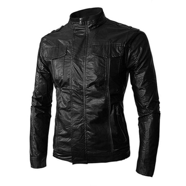 men's tracksuits men pu leather jacket 2021 gothic autumn wintermotobike coat slim fit stand collar zipper pumotorcycle male plus size, Gray
men's tracksuits men pu leather jacket 2021 gothic autumn wintermotobike coat slim fit stand collar zipper pumotorcycle male plus size, Gray