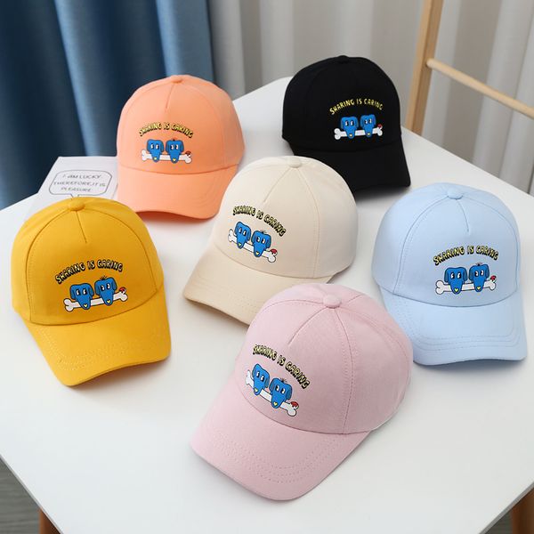 new dog bone spring summer hat children's versatile personality baseball fashion men's and women's sun shading cap cartoon, Yellow
new dog bone spring summer hat children's versatile personality baseball fashion men's and women's sun shading cap cartoon, Yellow