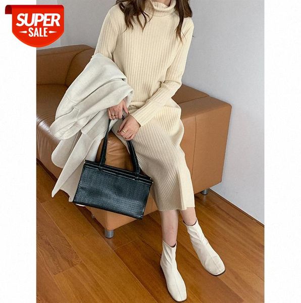 tg high neck sweater dress women korean version of solid color loose long 13096 #r47n, Black;gray
tg high neck sweater dress women korean version of solid color loose long 13096 #r47n, Black;gray