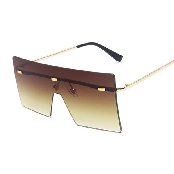 mens sunglasses vintage square sunglasses women siamese oversized sun glasses for luxury brand rimless ocean lens big shades oculos de sol, White;black
mens sunglasses vintage square sunglasses women siamese oversized sun glasses for luxury brand rimless ocean lens big shades oculos de sol, White;black