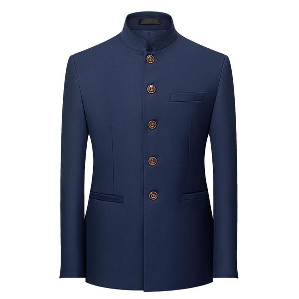 men's suits & blazers stllts 2021 men casual trend brand chinese style slim fit wild suit fashion business dress blazer male, White;black
men's suits & blazers stllts 2021 men casual trend brand chinese style slim fit wild suit fashion business dress blazer male, White;black