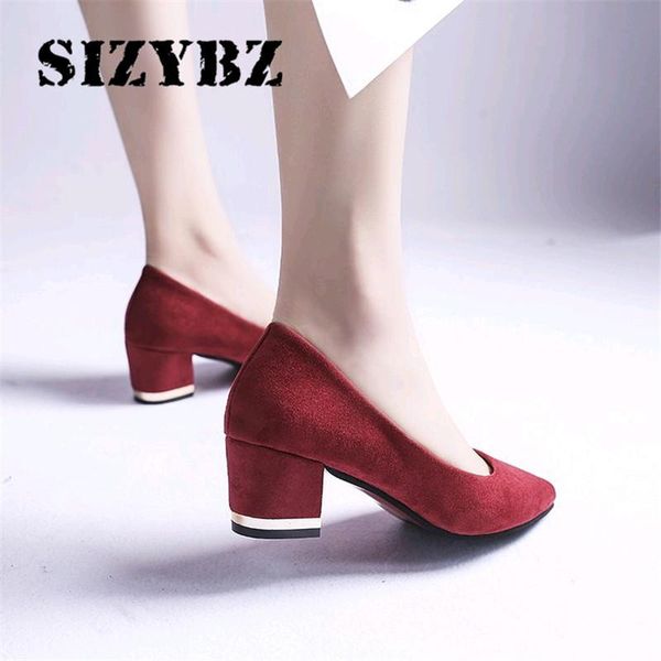 dress shoes suede high heels square pumps women spring autumn woman fashion pointed shallow office slip-on wedding ladies shoe, Black
dress shoes suede high heels square pumps women spring autumn woman fashion pointed shallow office slip-on wedding ladies shoe, Black