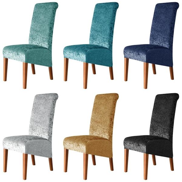 chair covers 1/2/4/6pc long back dining cover xl size large spandex hight kitchen room banquet funda silla
chair covers 1/2/4/6pc long back dining cover xl size large spandex hight kitchen room banquet funda silla
