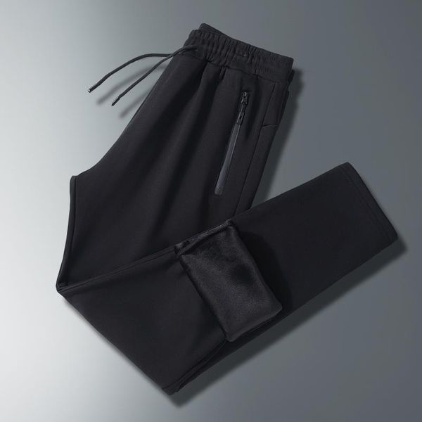 men's pants 2021 korean autumn and sports casual winter plush thickened straight tube loose large size 115kg trousers man, Black
men's pants 2021 korean autumn and sports casual winter plush thickened straight tube loose large size 115kg trousers man, Black