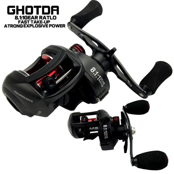 baitcasting reel high speed 8.1:1 gear ratio 17+1bb fresh/saltwater magnetic brake system ultralight baitcast fishing reels
baitcasting reel high speed 8.1:1 gear ratio 17+1bb fresh/saltwater magnetic brake system ultralight baitcast fishing reels