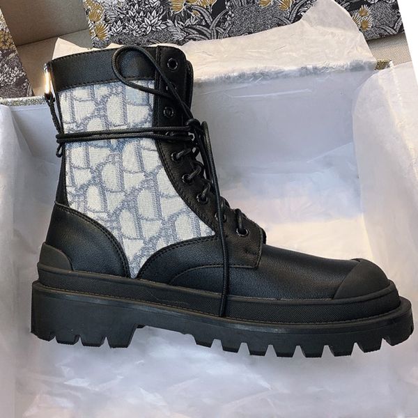 womens designer ankle boots fashion round toed martin leather stitching embroidery technical fabric with military inspiration size 35-40, Black
womens designer ankle boots fashion round toed martin leather stitching embroidery technical fabric with military inspiration size 35-40, Black