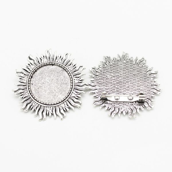 20 pcs 25mm round cabochon base antique silver color vintage style metal zinc alloy brooch blank tray settings hm1186, Gray
20 pcs 25mm round cabochon base antique silver color vintage style metal zinc alloy brooch blank tray settings hm1186, Gray