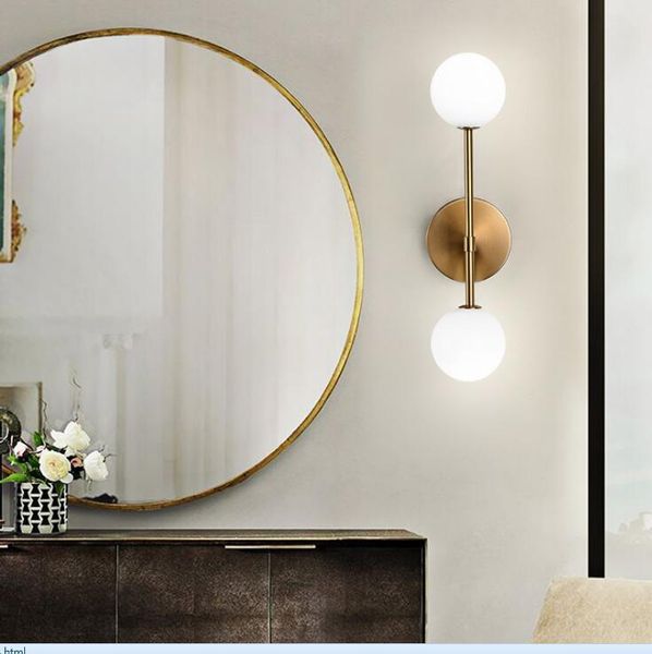 wall lamp nordic post modern glass simple copper golden living room bathroom background aisle bedside corridor
wall lamp nordic post modern glass simple copper golden living room bathroom background aisle bedside corridor