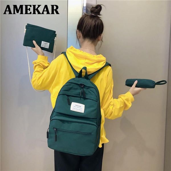 school bags 3 set for teenage girls kids children student backpack travel teen shoulder bag child schoolbag women
school bags 3 set for teenage girls kids children student backpack travel teen shoulder bag child schoolbag women