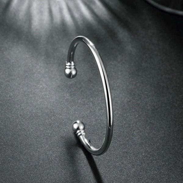 classic and charm men jewelry silver plated opening friendship bangles bead cuff bracelets bijouterie gifts q0719, Black
classic and charm men jewelry silver plated opening friendship bangles bead cuff bracelets bijouterie gifts q0719, Black
