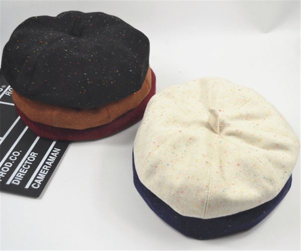 autumn and winter: girl's embroidered pure wool beret cute tweed hat cute hat, Blue;gray
autumn and winter: girl's embroidered pure wool beret cute tweed hat cute hat, Blue;gray