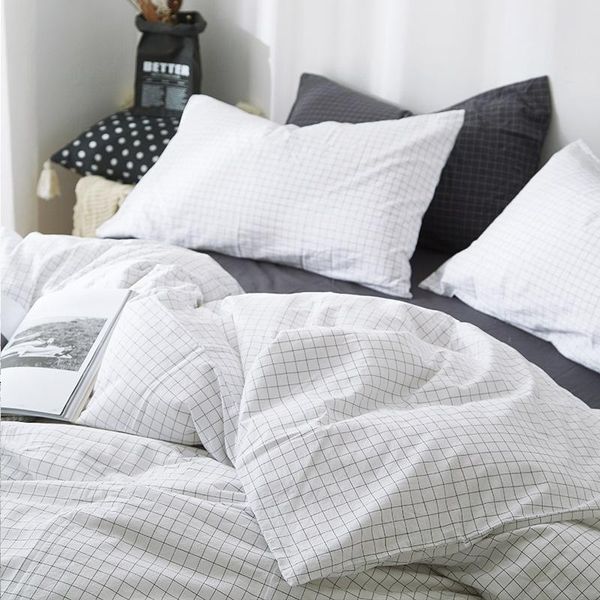 bedding sets ahsnme 100% cotton duvet cover set white checkque quilt plus pillowcase pure comforter
bedding sets ahsnme 100% cotton duvet cover set white checkque quilt plus pillowcase pure comforter