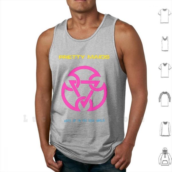 wake to the real world tank vest sleeveless pretty maids hard rock heavy metal aor band euro 80s, White;black
wake to the real world tank vest sleeveless pretty maids hard rock heavy metal aor band euro 80s, White;black