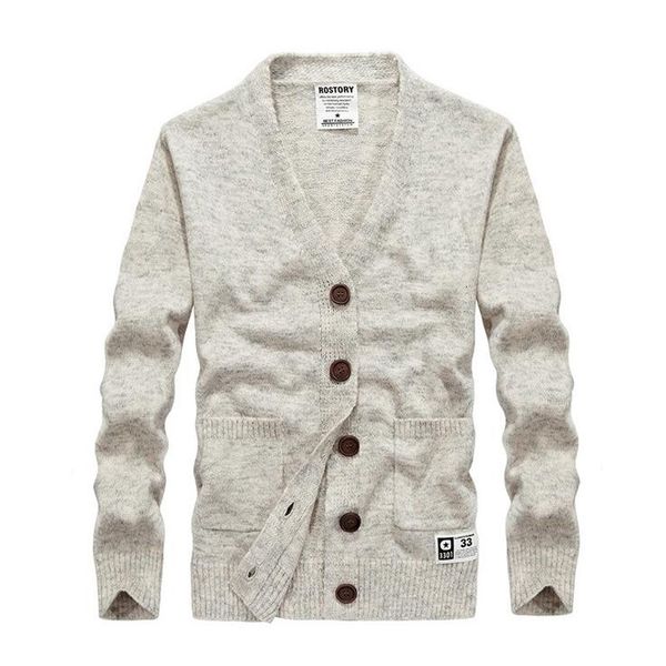 men's sweaters knitted cardigan, casual coat, high-quality autumn and winter fashion, White;black
men's sweaters knitted cardigan, casual coat, high-quality autumn and winter fashion, White;black