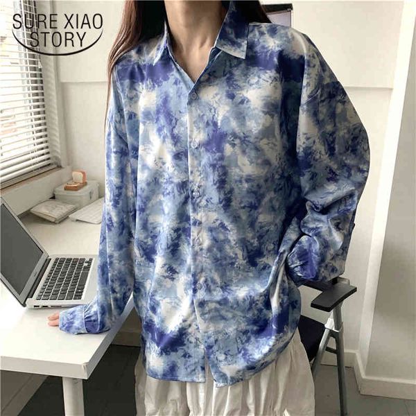 fashion korean vintage blouse tie dye plus size loose harajuku shirt women cardigan long sleeve blusas mujer 11775 210415, White
fashion korean vintage blouse tie dye plus size loose harajuku shirt women cardigan long sleeve blusas mujer 11775 210415, White
