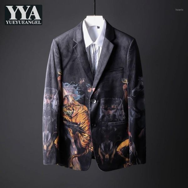 autumn winter mens smart casual velvet blazer fashion design personality printed pattern slim fit single breasted suit jacket men's sui, White;black
autumn winter mens smart casual velvet blazer fashion design personality printed pattern slim fit single breasted suit jacket men's sui, White;black