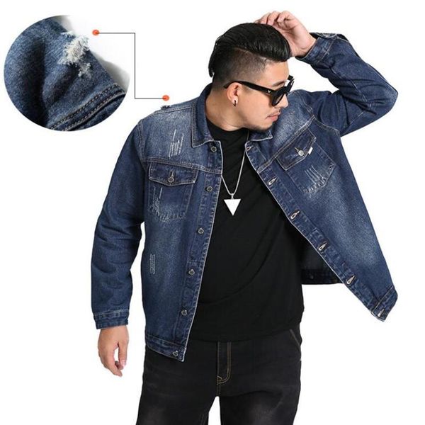 men's jackets mens denim jacket plus size s-7xl spring autumn fashion trendy ripped jeans outwear male cowboy coats, Black;brown
men's jackets mens denim jacket plus size s-7xl spring autumn fashion trendy ripped jeans outwear male cowboy coats, Black;brown