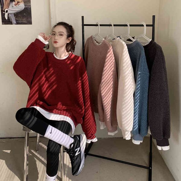 women's jackets han edition chic simple control will net price to the lambs wool warm false two-piece head guard coat keed, Black;brown
women's jackets han edition chic simple control will net price to the lambs wool warm false two-piece head guard coat keed, Black;brown