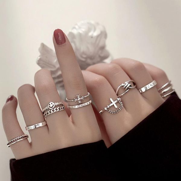 wedding rings fashion punk joint ring set geometric twist minimalist jewelry metal circular golden for women street dance accessiory, Slivery;golden
wedding rings fashion punk joint ring set geometric twist minimalist jewelry metal circular golden for women street dance accessiory, Slivery;golden