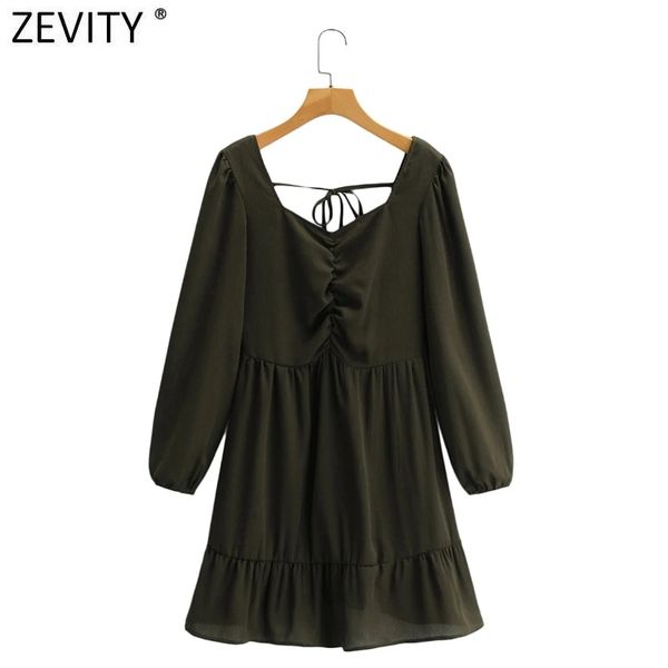 zevity women vintage pleats square collar mini shirt dress female chic back lace up casual slim zipper kimono vestido ds8196 210419, Black;gray
zevity women vintage pleats square collar mini shirt dress female chic back lace up casual slim zipper kimono vestido ds8196 210419, Black;gray
