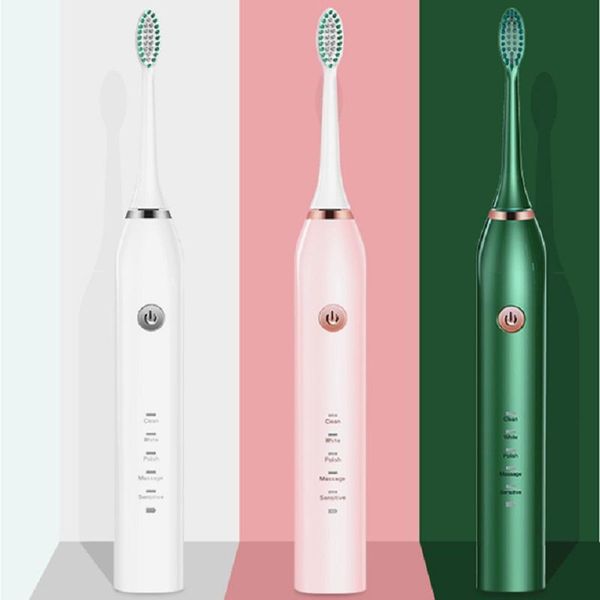 smart electric toothbrush sonic waterproof electronic water proof rechargeable usb charge 8 brush heads replacement
smart electric toothbrush sonic waterproof electronic water proof rechargeable usb charge 8 brush heads replacement
