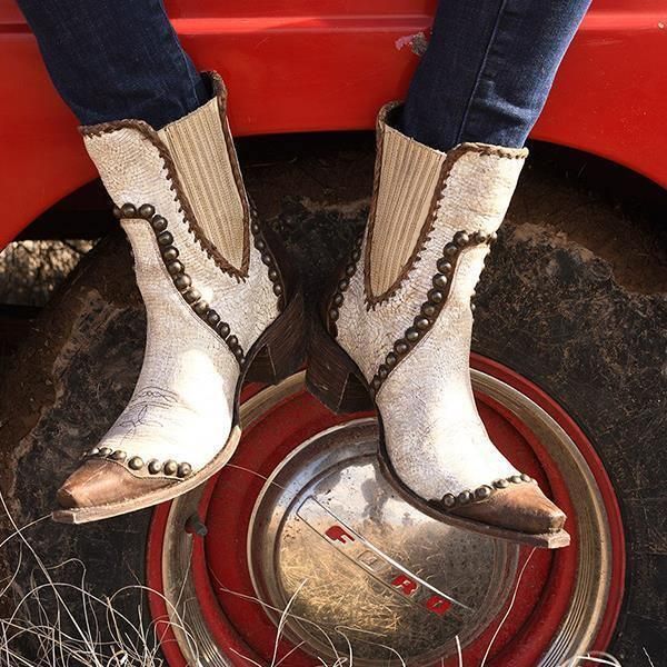 boots women's rivet stitching short western, Black
boots women's rivet stitching short western, Black