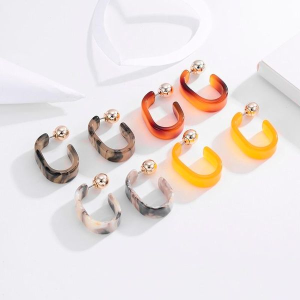 stud hongye resin earrings 4 s geometric style women fashion party wedding jewelry n50, Golden;silver
stud hongye resin earrings 4 s geometric style women fashion party wedding jewelry n50, Golden;silver