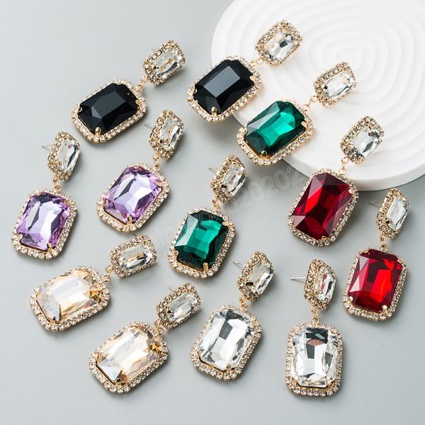 luxury geometric crystal dangle earrings for woman vintage colorful rhinestone geometry earring female party ear jewelry, Silver
luxury geometric crystal dangle earrings for woman vintage colorful rhinestone geometry earring female party ear jewelry, Silver