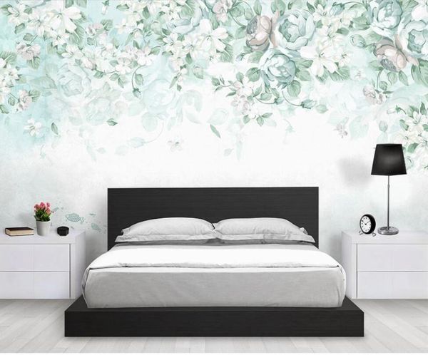 custom mural wallpaper nordic hand-painted fresh flower rattan sofa tv background wall will not wallpapers
custom mural wallpaper nordic hand-painted fresh flower rattan sofa tv background wall will not wallpapers