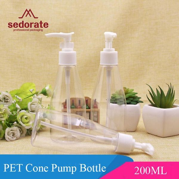 storage bottles & jars sedorate 20 pcs/lot clear refillable for cream pet body gel shampoo containers pump with clip 200ml jx150
storage bottles & jars sedorate 20 pcs/lot clear refillable for cream pet body gel shampoo containers pump with clip 200ml jx150