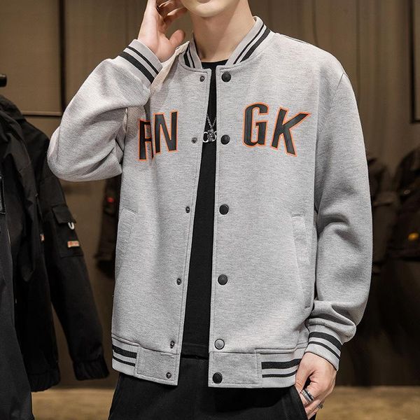 men's jackets 2021 coat autumn winter korean loose tide baseball suit japanese sports jacket boys casual clothes, Black;brown
men's jackets 2021 coat autumn winter korean loose tide baseball suit japanese sports jacket boys casual clothes, Black;brown
