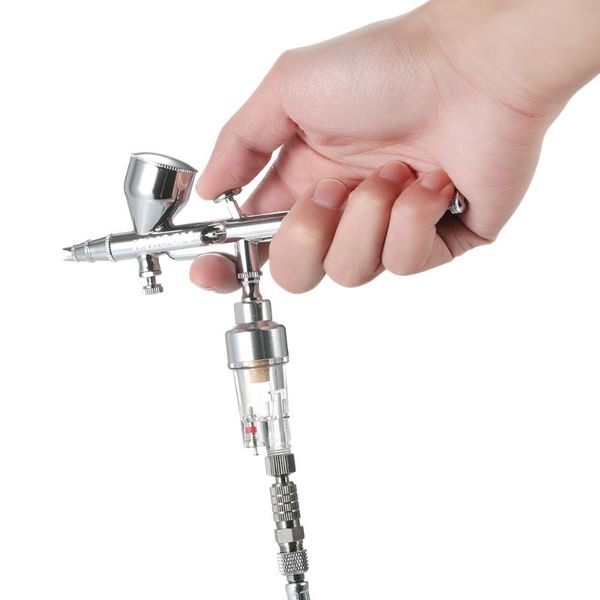 professional spray guns action gravity feed airbrush kit with 1.8m hose 0.2mm/0.3mm/0.5mm needle 9cc cup air brush art painting body paint g
professional spray guns action gravity feed airbrush kit with 1.8m hose 0.2mm/0.3mm/0.5mm needle 9cc cup air brush art painting body paint g