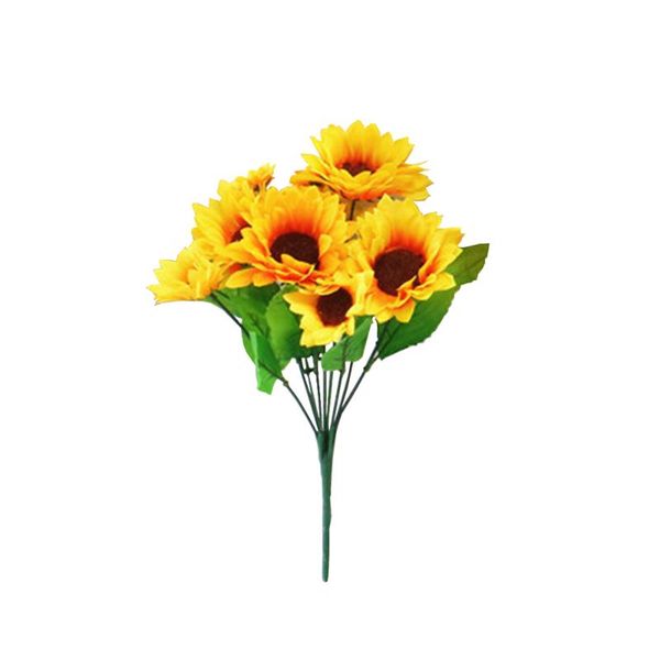 decorative flowers & wreaths 9 heads sunflower silk artificial flower fake simulation plastic for home wedding bouquet living room decor
decorative flowers & wreaths 9 heads sunflower silk artificial flower fake simulation plastic for home wedding bouquet living room decor