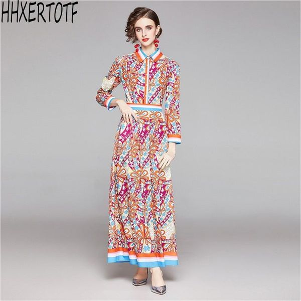 casual dresses autumn winter fashion floral print dress women single-breasted long sleeve holiday maxi, Black;gray
casual dresses autumn winter fashion floral print dress women single-breasted long sleeve holiday maxi, Black;gray