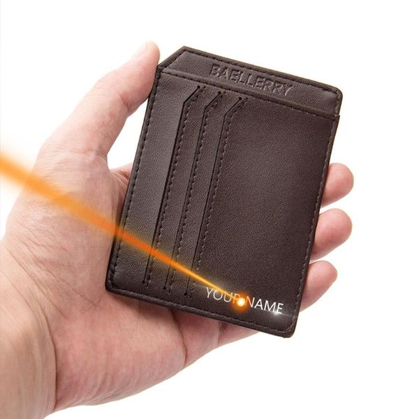 name engraving men wallets mini pu card holder passcard pocket man purses fashion classic business high quality, Red;black
name engraving men wallets mini pu card holder passcard pocket man purses fashion classic business high quality, Red;black