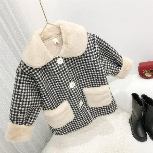 fur thicken jacket winter spring coat outerwear children clothes school kids costume teenage girl clothing woolen cloth high, Blue;gray
fur thicken jacket winter spring coat outerwear children clothes school kids costume teenage girl clothing woolen cloth high, Blue;gray
