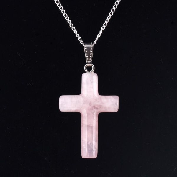 pendant necklaces carnelian rose quartzs green aventurine opal point 1.6" cross stone silve-color necklace healing chakra reiki pouch, Silver
pendant necklaces carnelian rose quartzs green aventurine opal point 1.6" cross stone silve-color necklace healing chakra reiki pouch, Silver
