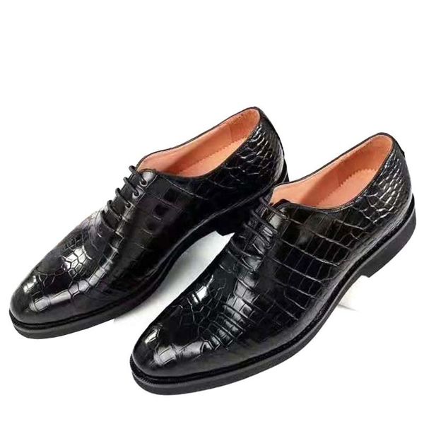 ouluoer men formal shoes male dress crocodile leather wedding get marry man, Black
ouluoer men formal shoes male dress crocodile leather wedding get marry man, Black