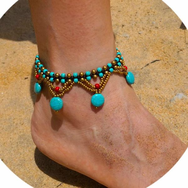 anklets style jewelry bell anklet women bohemian summer beach accessories female charms, Red;blue
anklets style jewelry bell anklet women bohemian summer beach accessories female charms, Red;blue