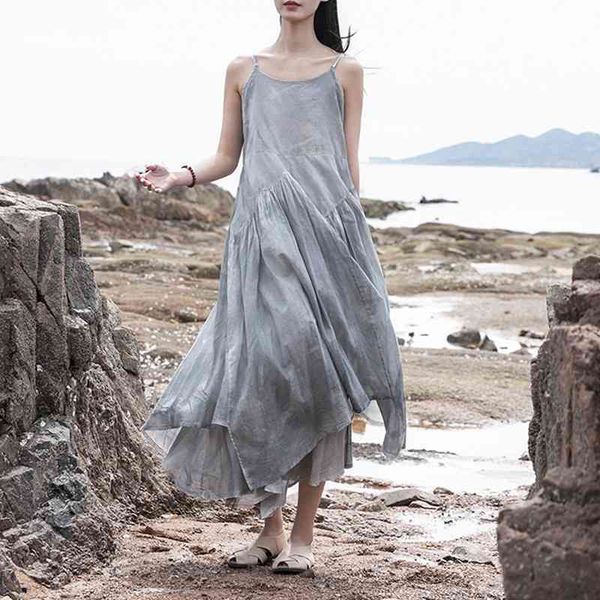 johnature women dress vintage cotton patchwork summer solid color double deck swing with sling 210521, Black;gray
johnature women dress vintage cotton patchwork summer solid color double deck swing with sling 210521, Black;gray