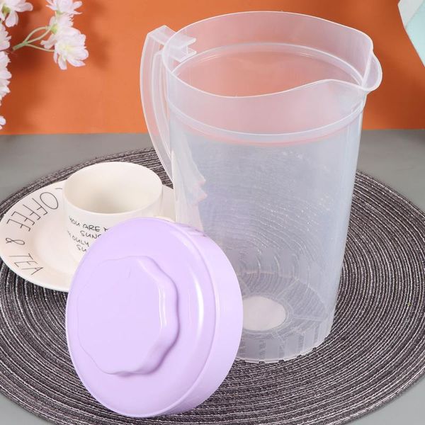 storage bottles & jars 1pc cold water pitcher high temperature resistant plastic beverage with large capacity for soy milk juice
storage bottles & jars 1pc cold water pitcher high temperature resistant plastic beverage with large capacity for soy milk juice